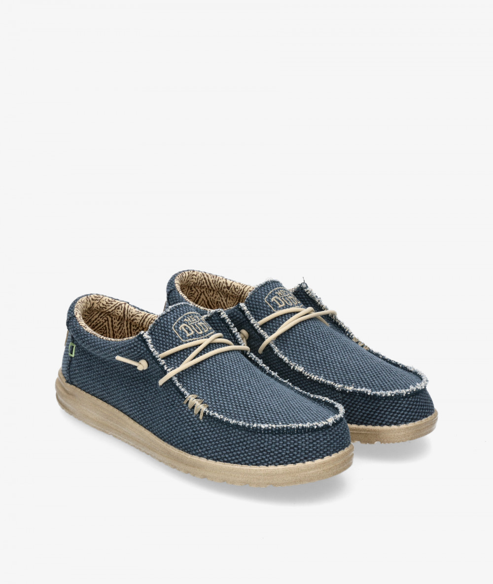 Zapatos casual Dude WALLY BRAIDED en azul marino Zapatos casual Dude WALLY BRAIDED en azul marino