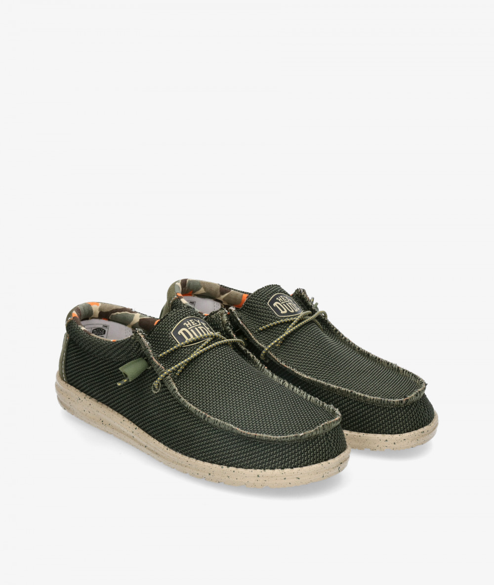 Zapatos casual Dude WALLY SOX en caki Zapatos casual Dude WALLY SOX en caki