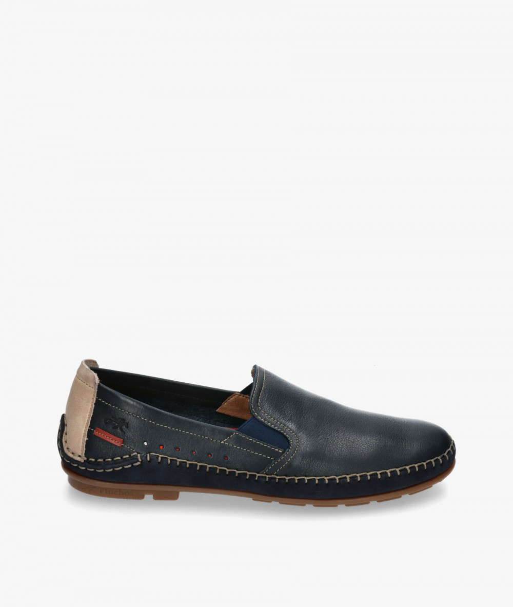 Mocasines Fluchos F1174 en azul marino Mocasines Fluchos F1174 en azul marino