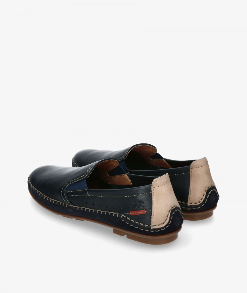Mocasines Fluchos F1174 en azul marino Mocasines Fluchos F1174 en azul marino