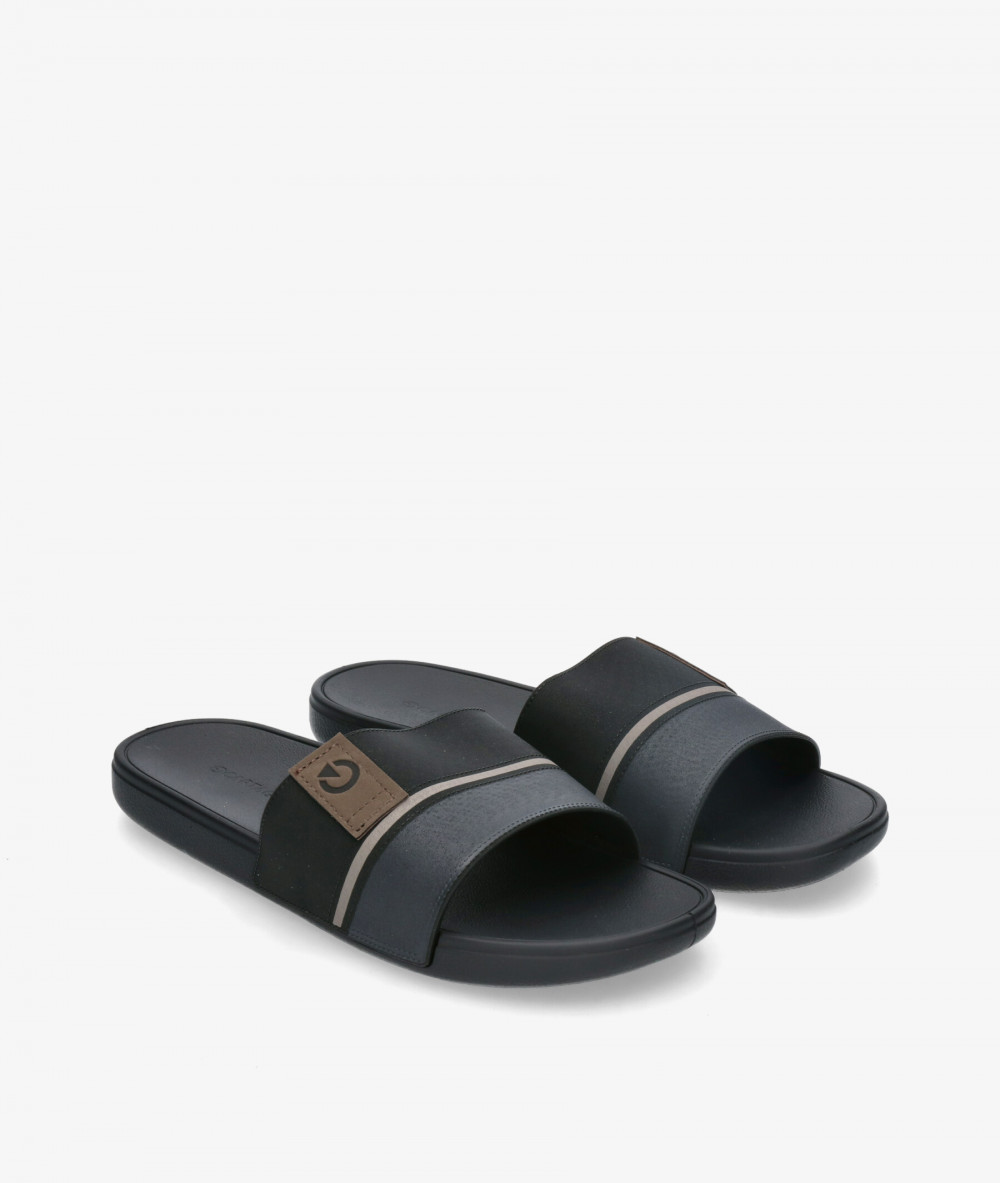 Sandalias Traveris  12423 en negro