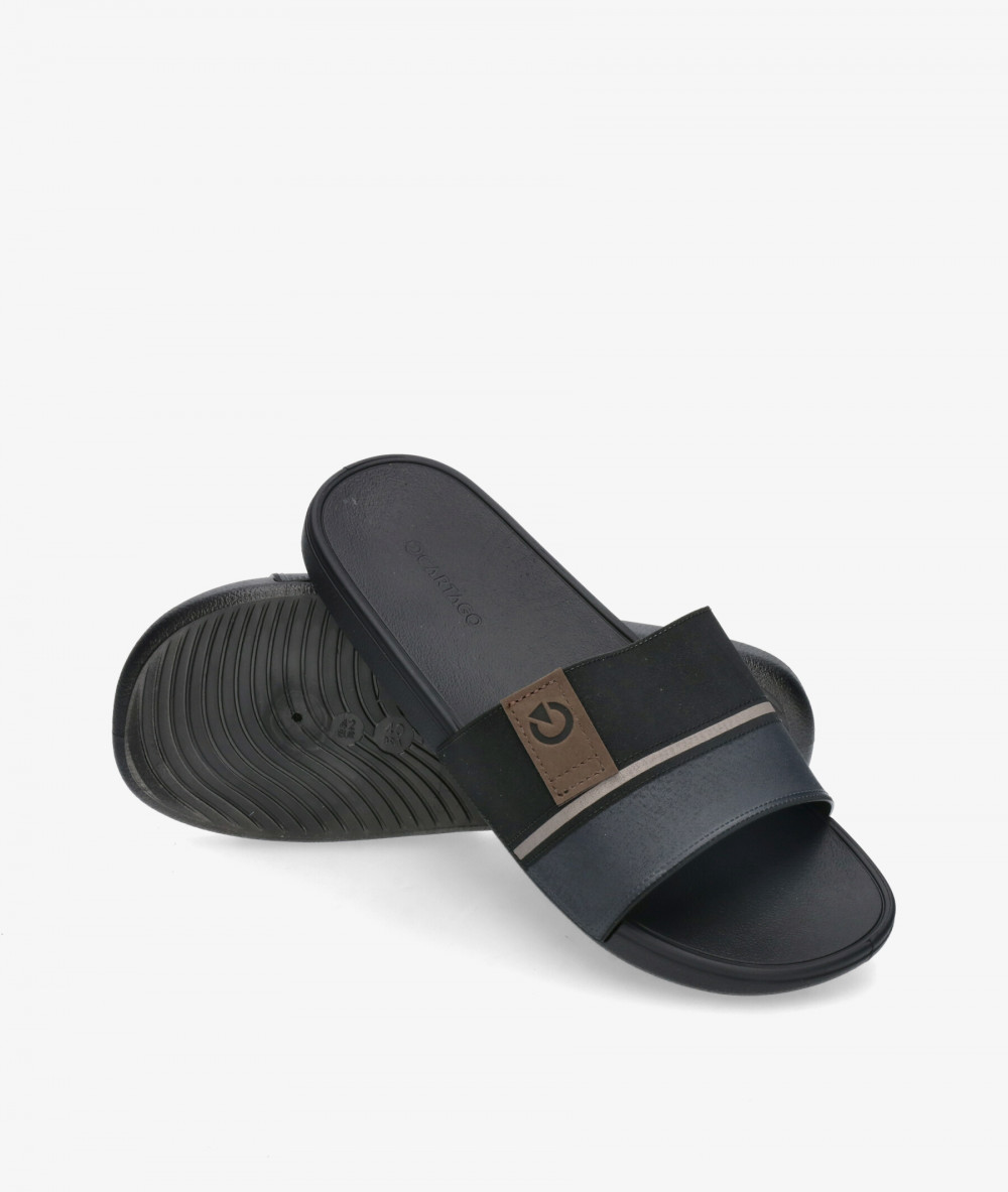 Sandalias Traveris  12423 en negro