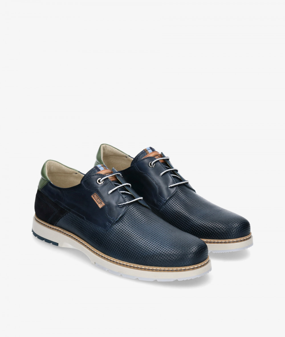 Zapatos casual Pikolinos M8A-4222 en azul marino Zapatos casual Pikolinos M8A-4222 en azul marino