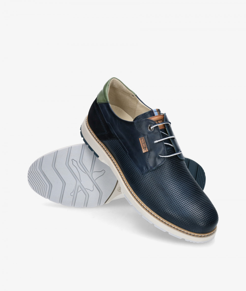Zapatos casual Pikolinos M8A-4222 en azul marino Zapatos casual Pikolinos M8A-4222 en azul marino