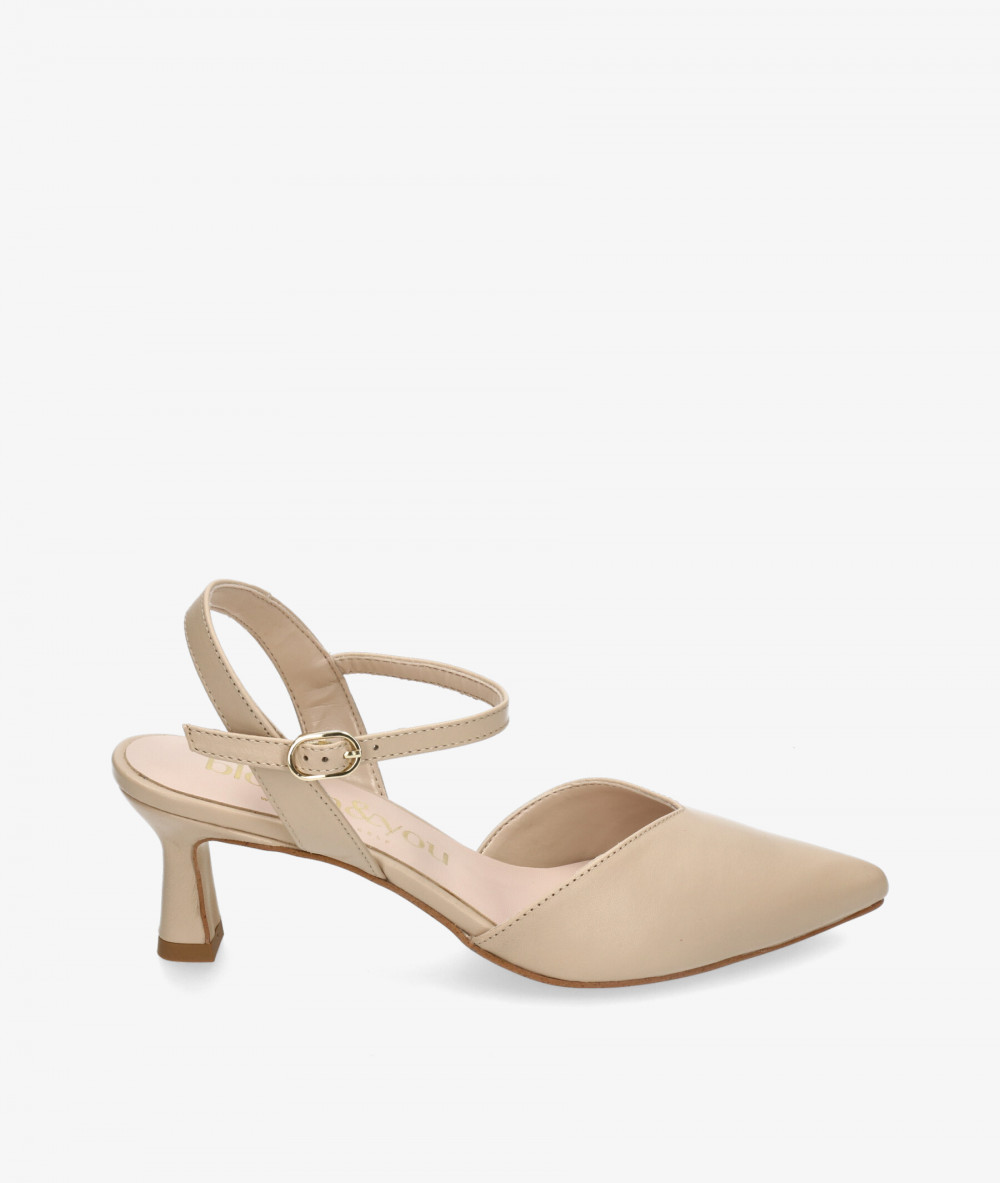 bloom&you Dress medium heel shoes CASILDA in beige bloom&you Dress medium heel shoes CASILDA in beige
