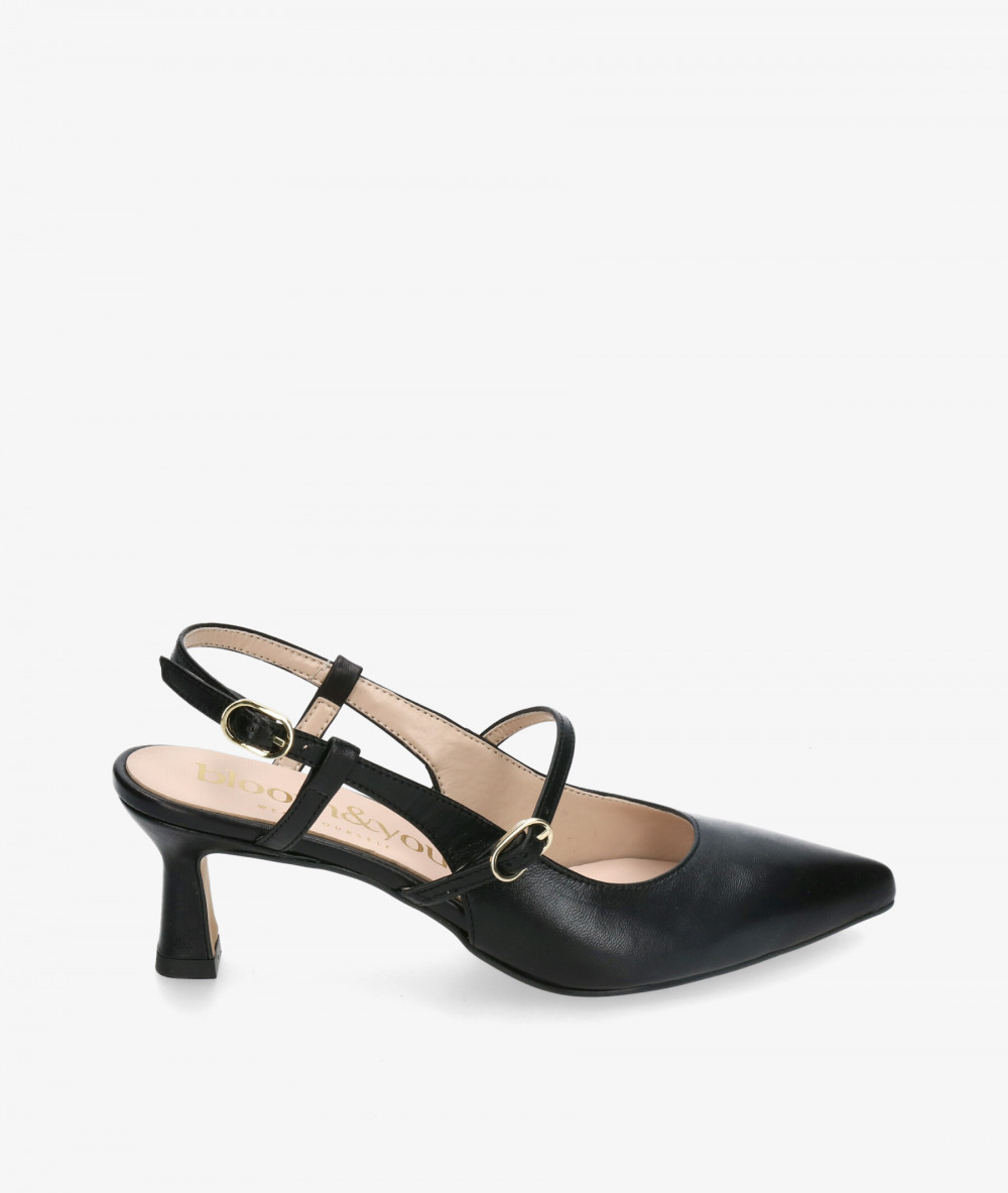 bloom&you Dress medium heel shoes FEDERICA in black bloom&you Dress medium heel shoes FEDERICA in black