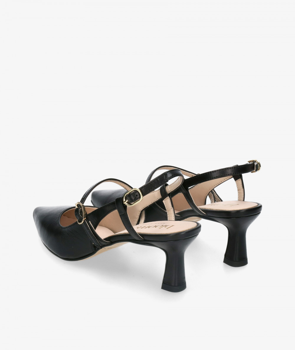 bloom&you Dress medium heel shoes FEDERICA in black bloom&you Dress medium heel shoes FEDERICA in black