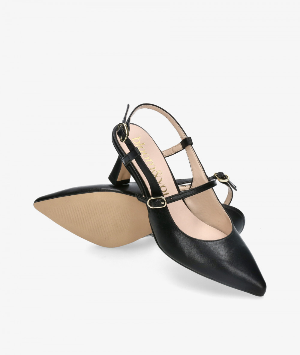 bloom&you Dress medium heel shoes FEDERICA in black bloom&you Dress medium heel shoes FEDERICA in black