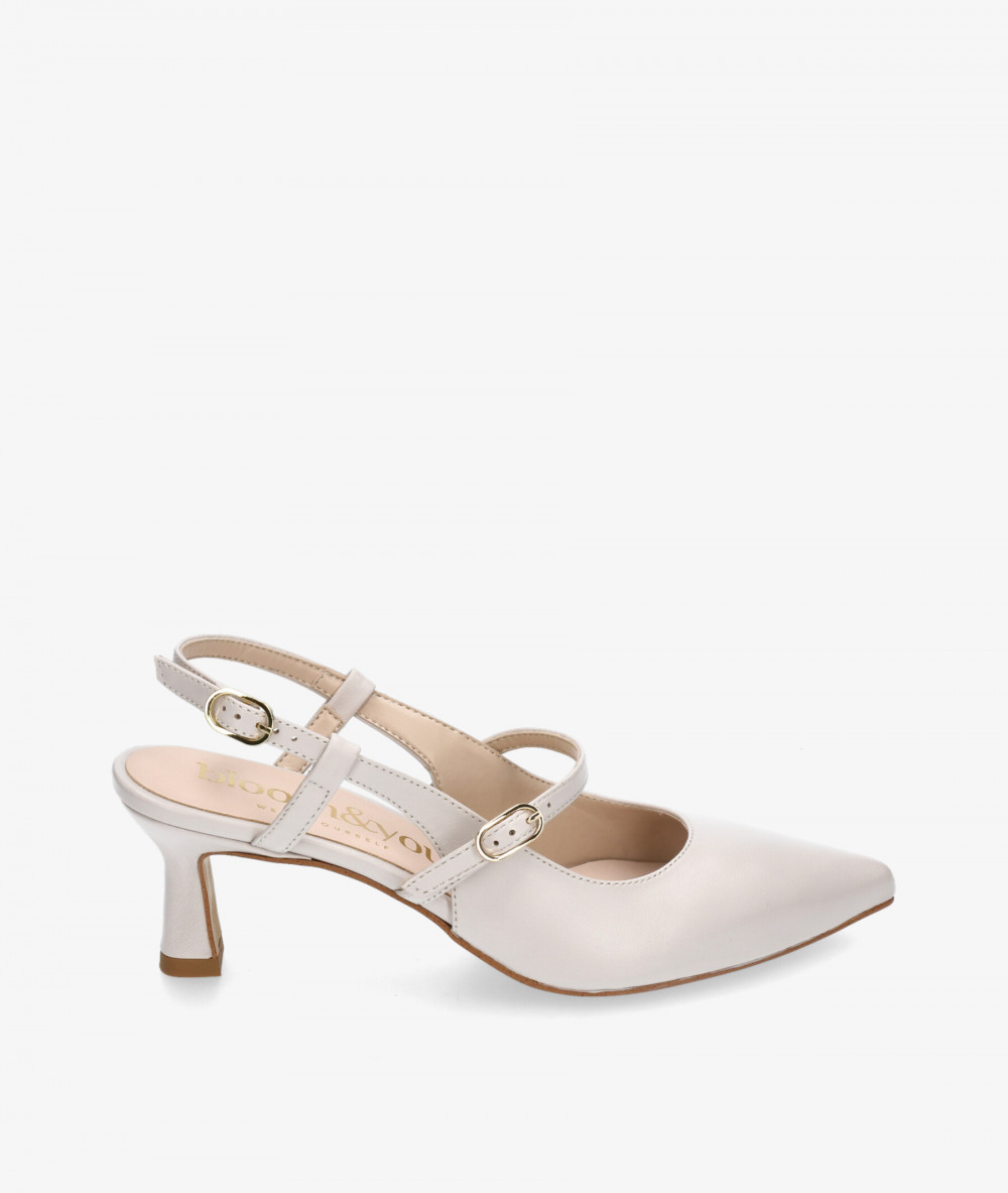 bloom&you Dress medium heel shoes FEDERICA in stone bloom&you Dress medium heel shoes FEDERICA in stone