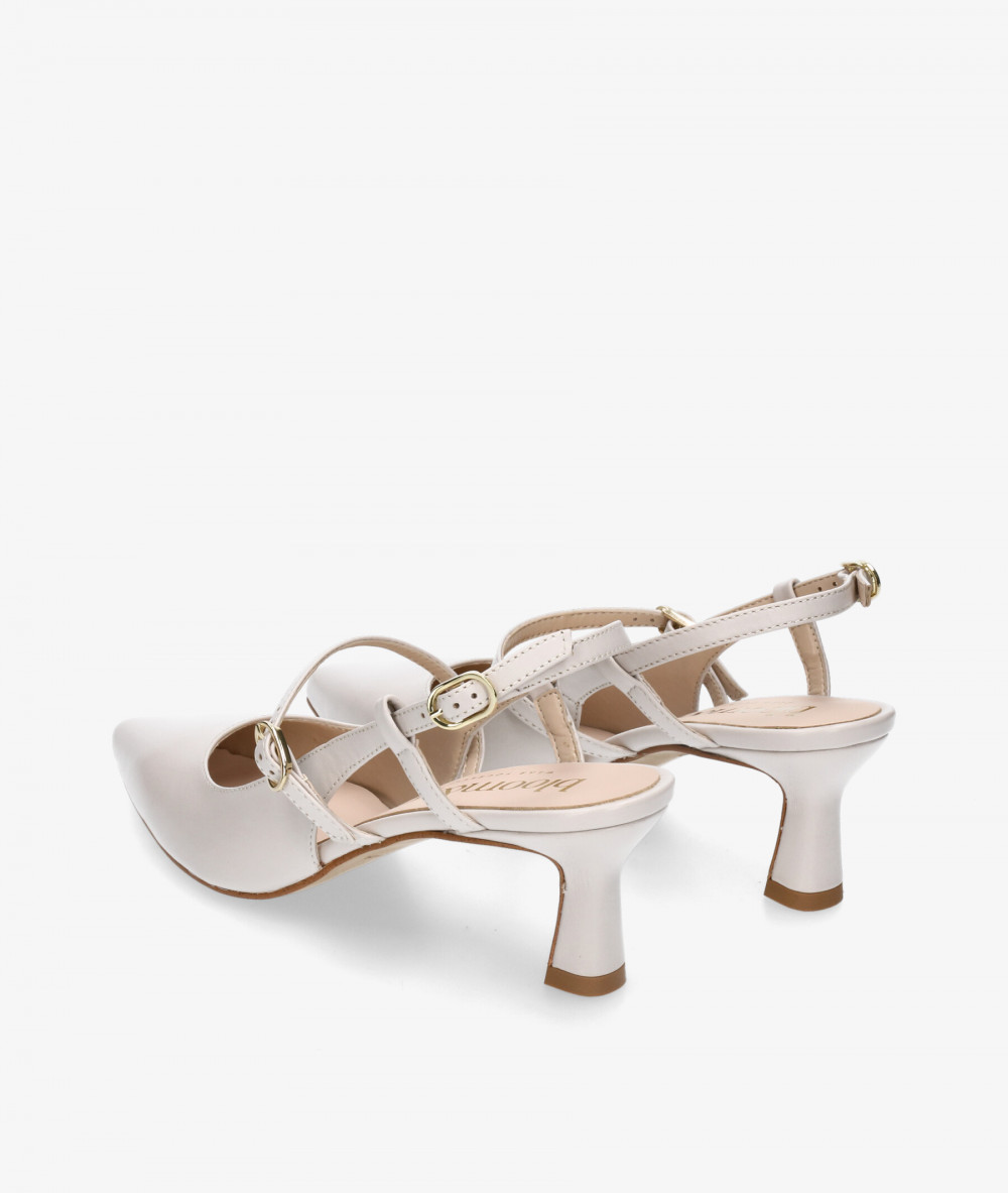 bloom&you Dress medium heel shoes FEDERICA in stone bloom&you Dress medium heel shoes FEDERICA in stone