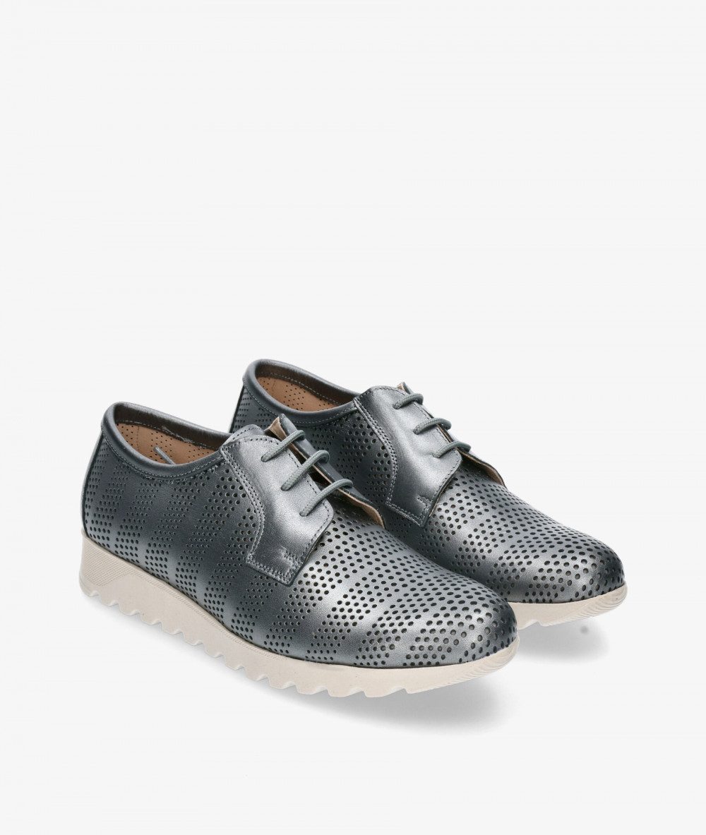 Zapatos inglés Kénnebec 8210 PICADO TAIPAN en taupe metalizado Zapatos inglés Kénnebec 8210 PICADO TAIPAN en taupe metalizado