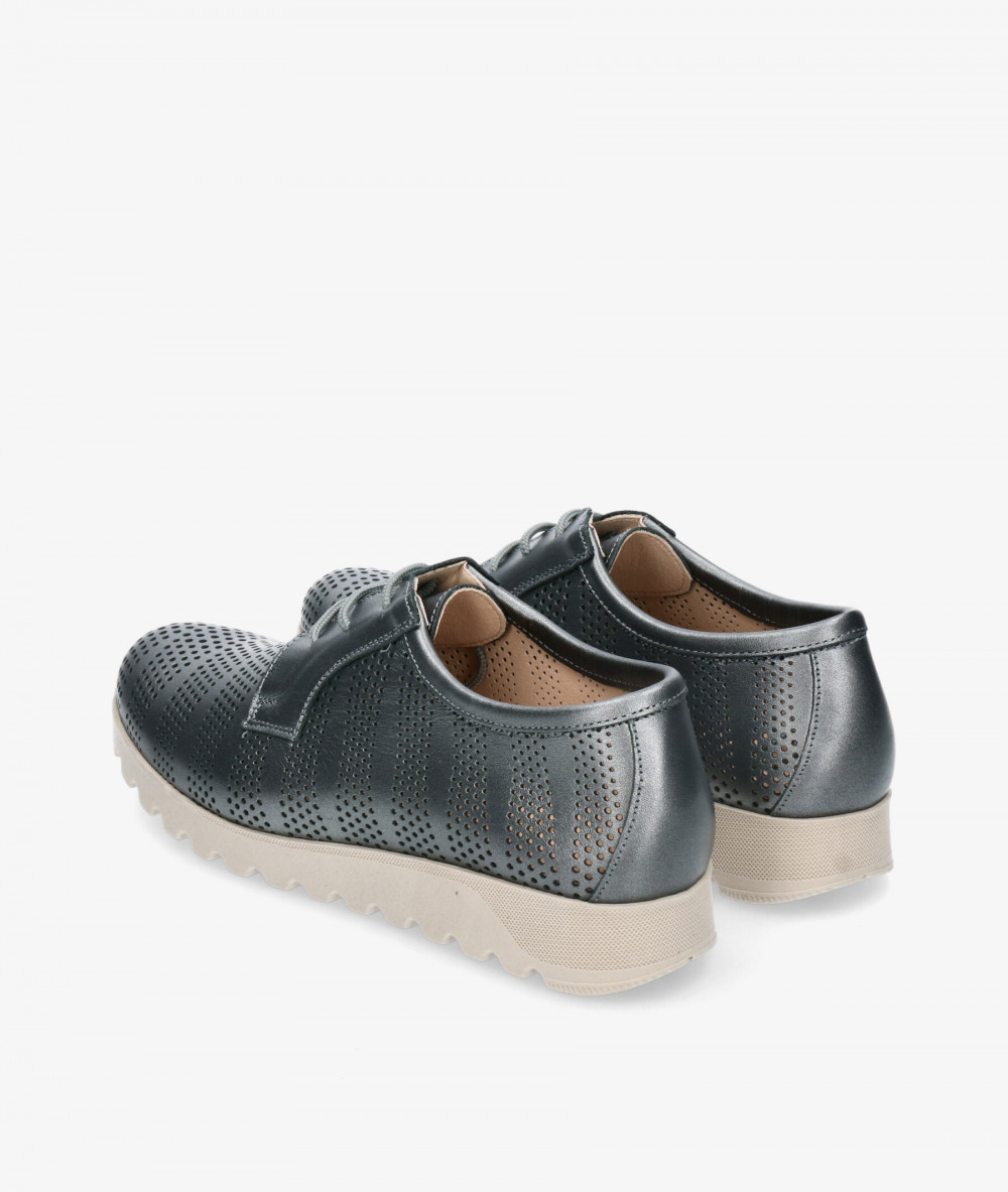Zapatos inglés Kénnebec 8210 PICADO TAIPAN en taupe metalizado Zapatos inglés Kénnebec 8210 PICADO TAIPAN en taupe metalizado
