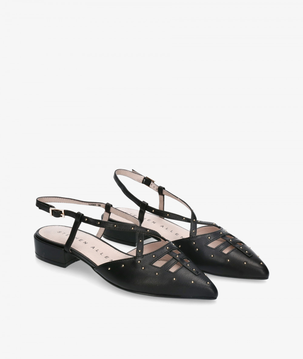 Stephen Allen Dress low heel shoes K19123-41  LIBBY in black Stephen Allen Dress low heel shoes K19123-41  LIBBY in black