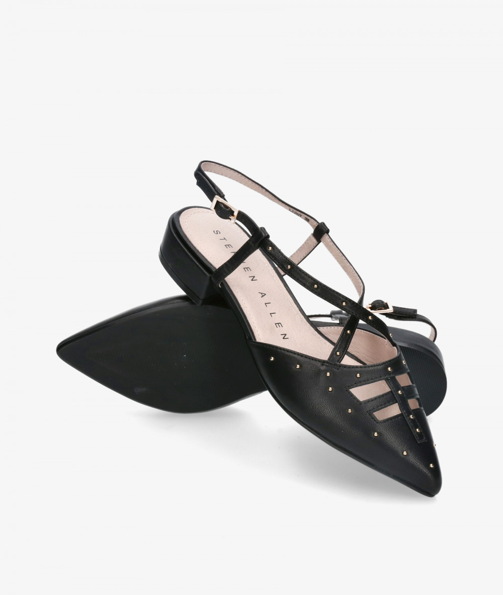 Stephen Allen Dress low heel shoes K19123-41  LIBBY in black Stephen Allen Dress low heel shoes K19123-41  LIBBY in black