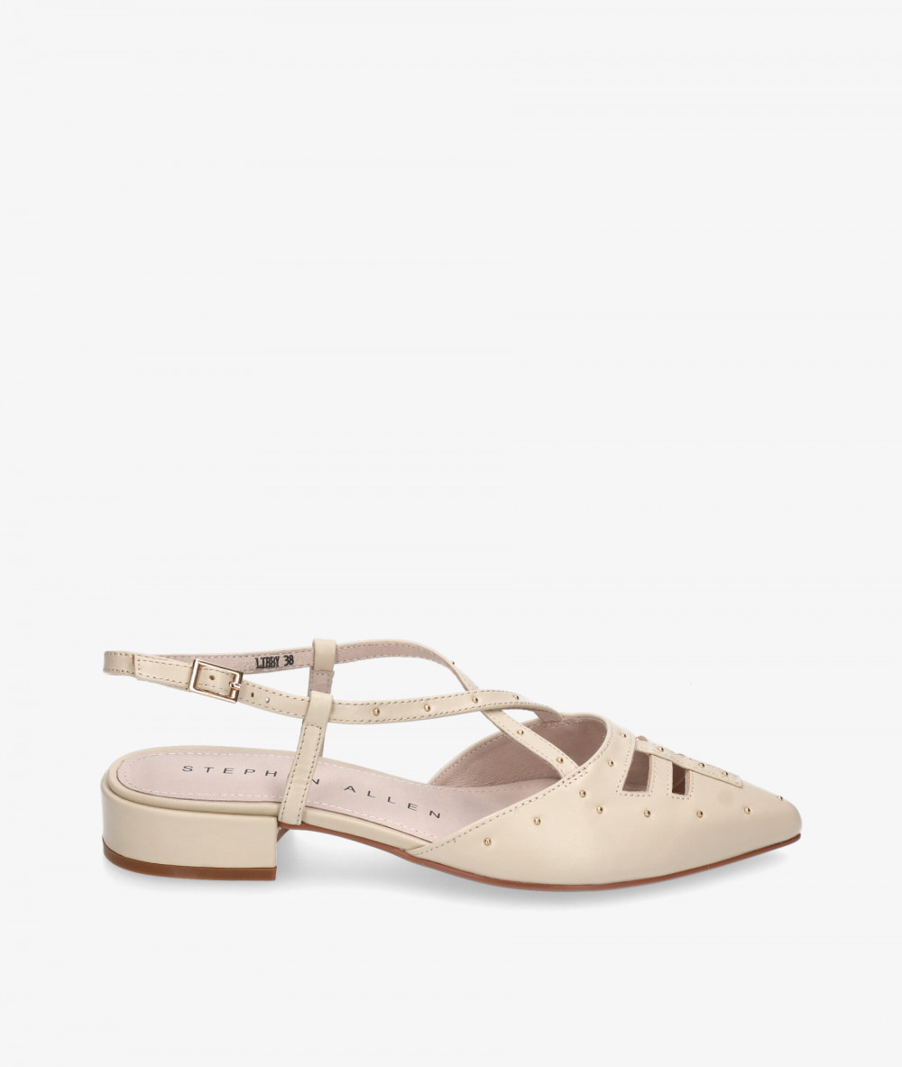 Stephen Allen Dress low heel shoes K19123-41  LIBBY in off-white Stephen Allen Dress low heel shoes K19123-41  LIBBY in off-white