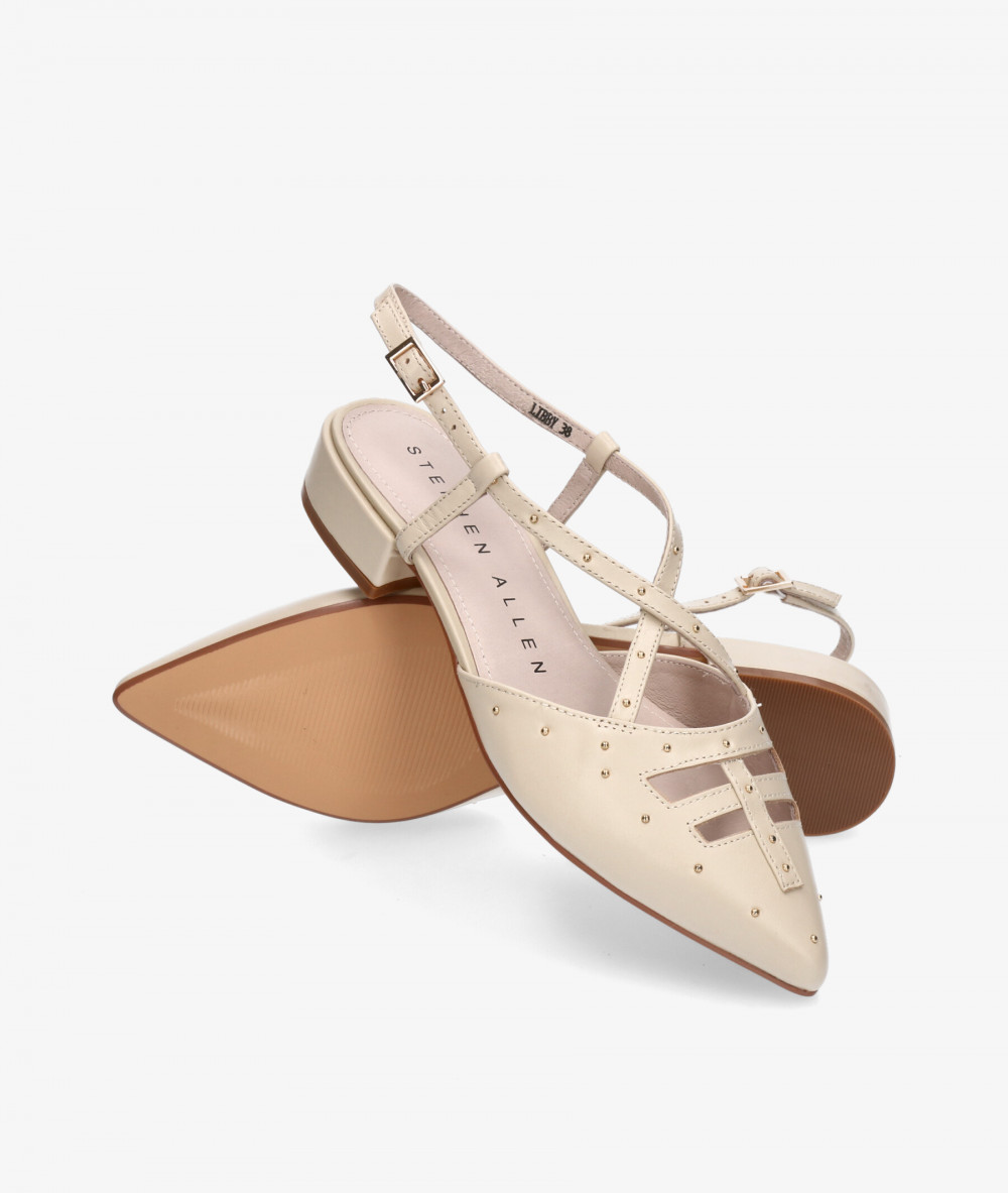 Stephen Allen Dress low heel shoes K19123-41  LIBBY in off-white Stephen Allen Dress low heel shoes K19123-41  LIBBY in off-white