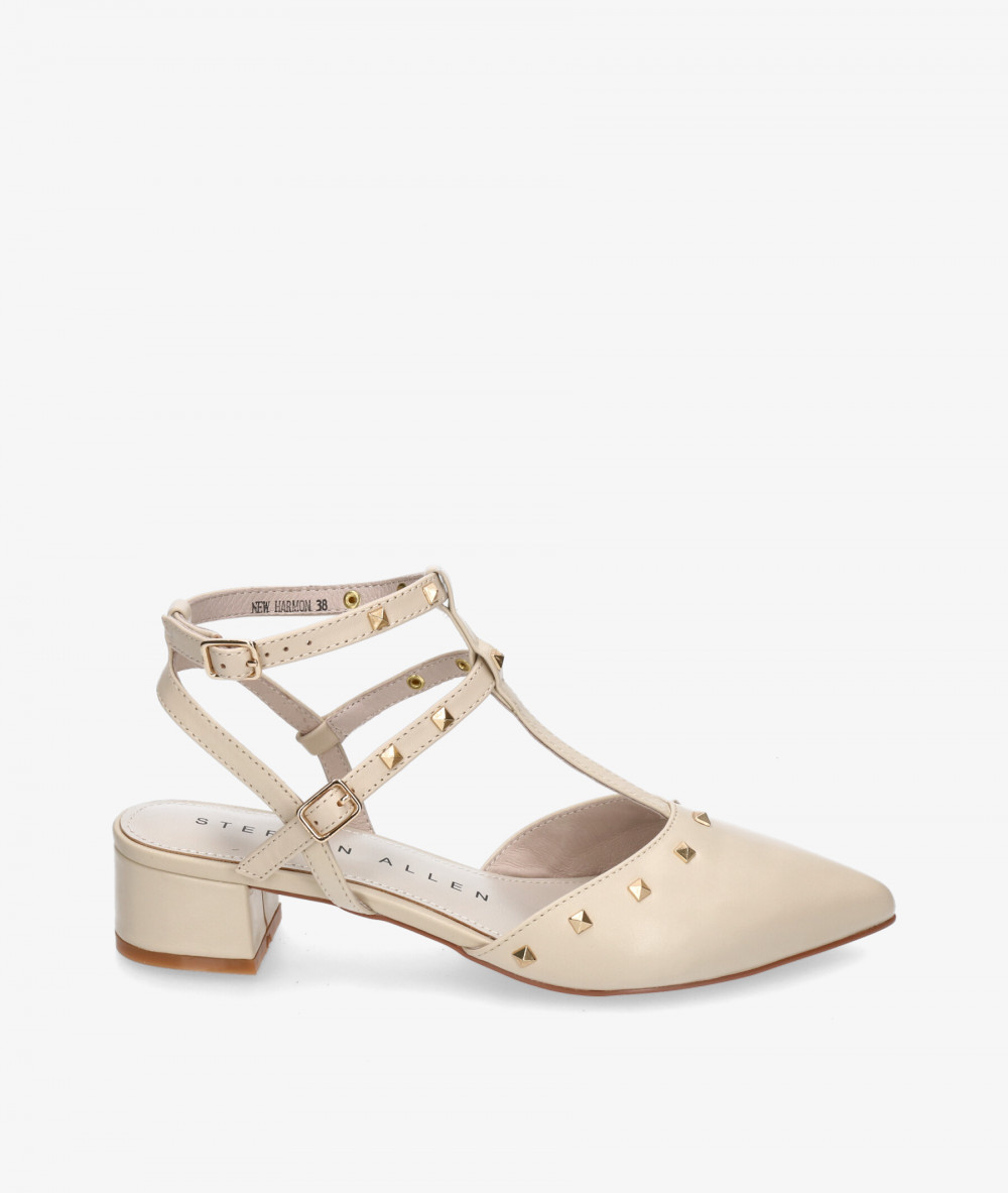 Stephen Allen Dress medium heel shoes K1943-C10  NEW HARMON in off-white Stephen Allen Dress medium heel shoes K1943-C10  NEW HARMON in off-white