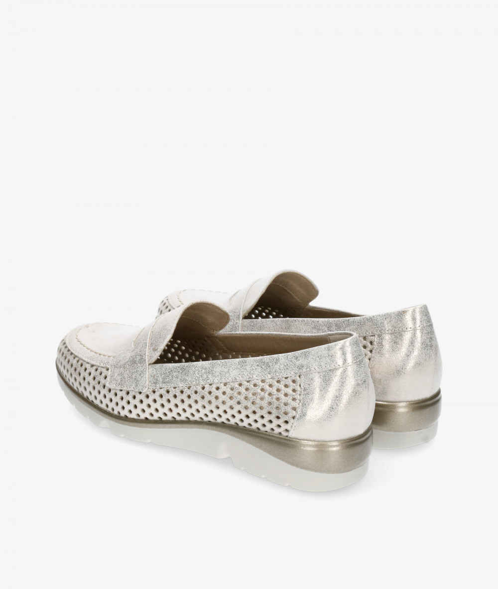 Zapatos confort Pitillos 10321 en platino Zapatos confort Pitillos 10321 en platino