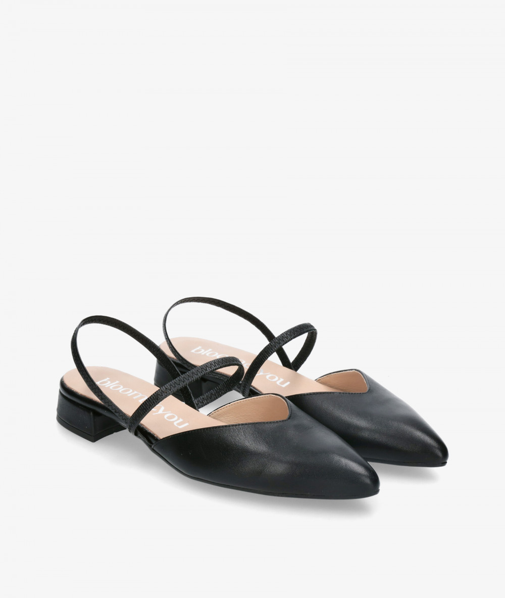 bloom&you Dress low heel shoes FABIOLA in black bloom&you Dress low heel shoes FABIOLA in black