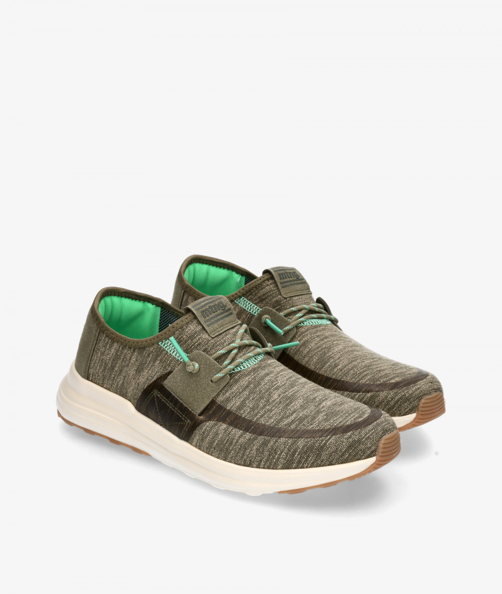 Mustang Canvas shoes 84786 in kaki
