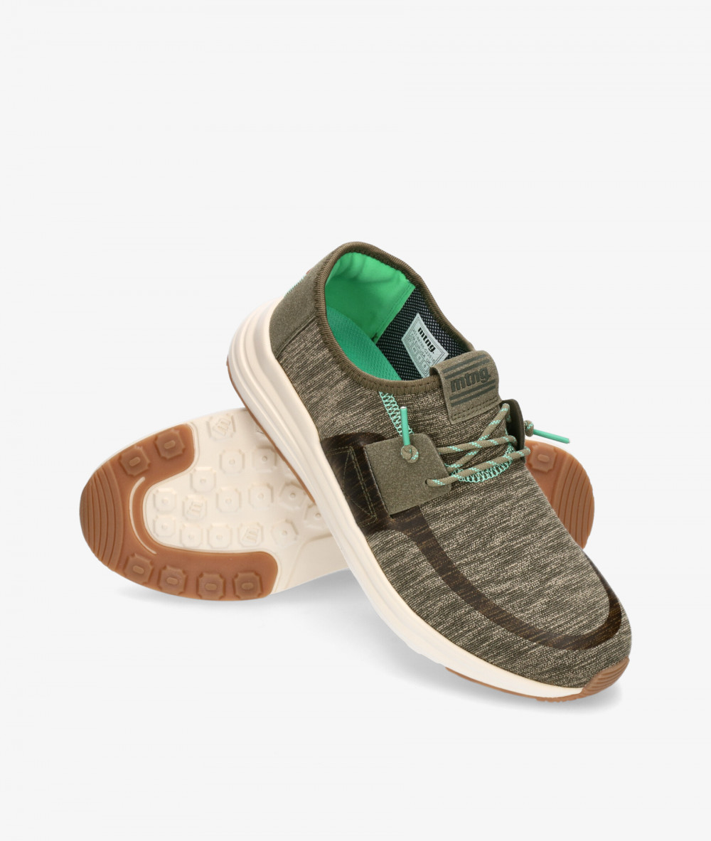 Mustang Canvas shoes 84786 in kaki