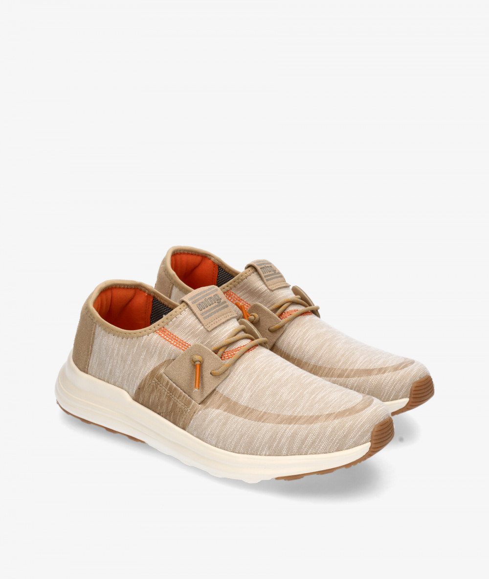 Mustang Canvas shoes 84786 in beige