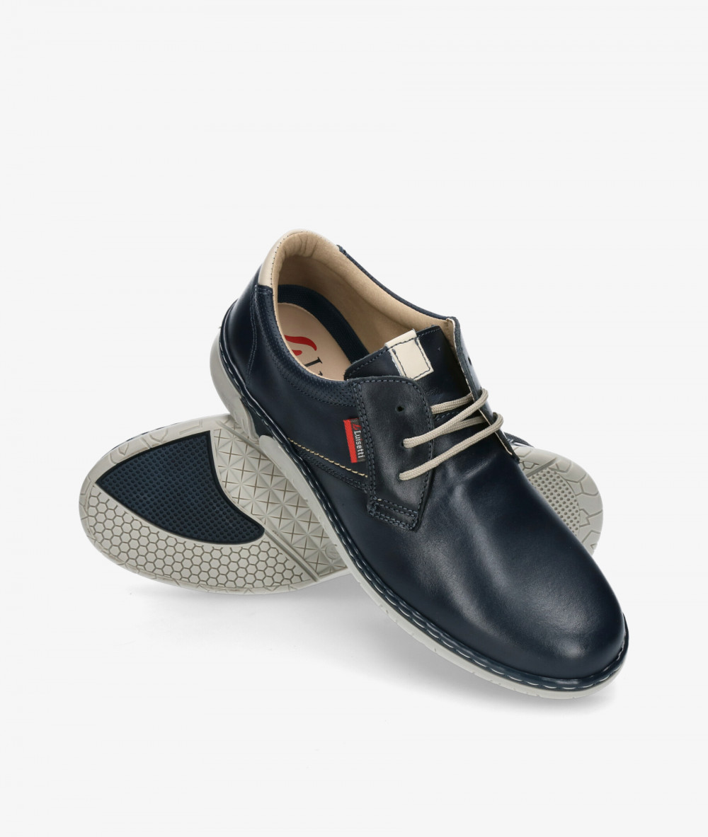 Zapatos casual LUISETTI 38301 NA en azul marino