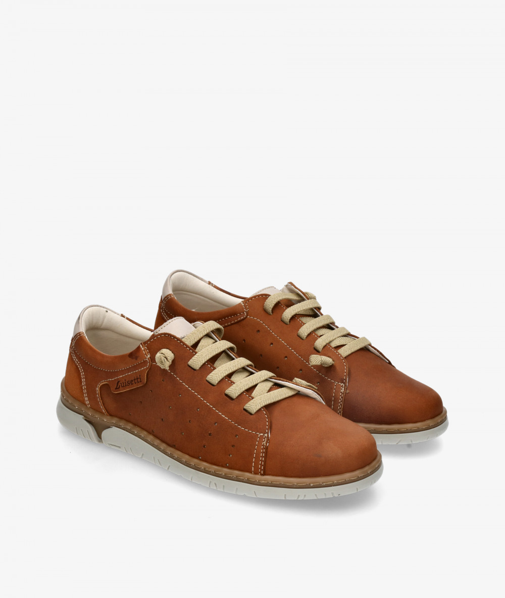 Zapatos casual LUISETTI 38304 GS en nobuck cuero  Zapatos casual LUISETTI 38304 GS en nobuck cuero