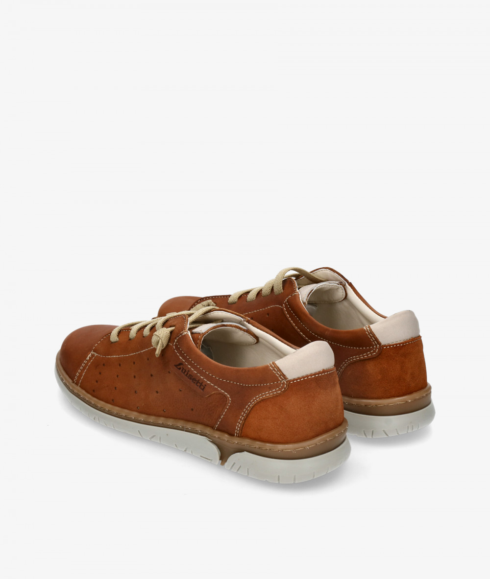 Zapatos casual LUISETTI 38304 GS en nobuck cuero  Zapatos casual LUISETTI 38304 GS en nobuck cuero