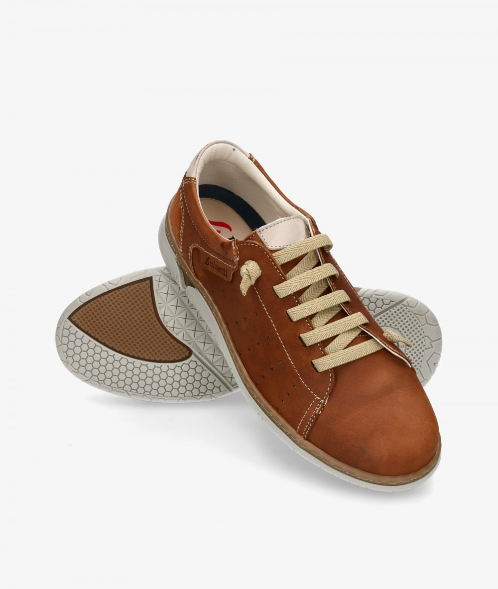 Zapatos casual LUISETTI 38304 GS en nobuck cuero  Zapatos casual LUISETTI 38304 GS en nobuck cuero