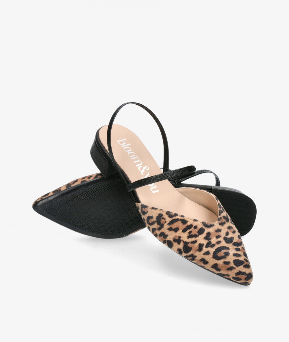 bloom&you Dress low heel shoes FABIOLA in leopard print bloom&you Dress low heel shoes FABIOLA in leopard print