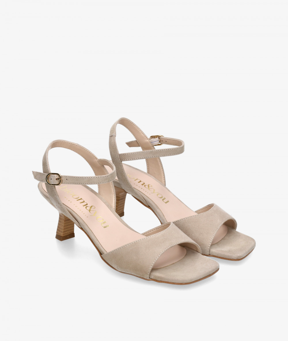 Sandalias bloom&you  MILA en ante piedra Sandalias bloom&you  MILA en ante piedra