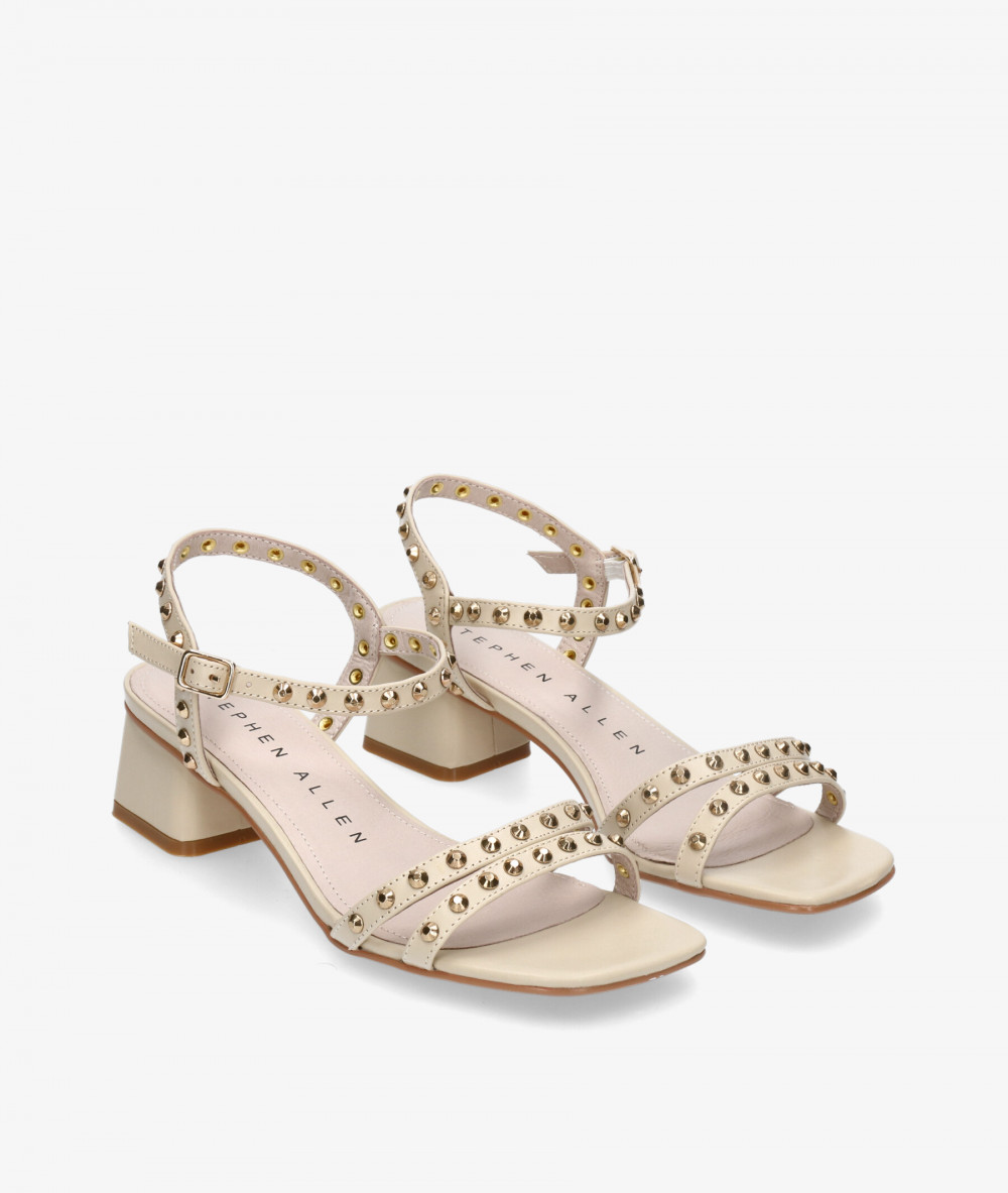 Stephen Allen Sandals  40-2141L2-3  MAHA in off-white