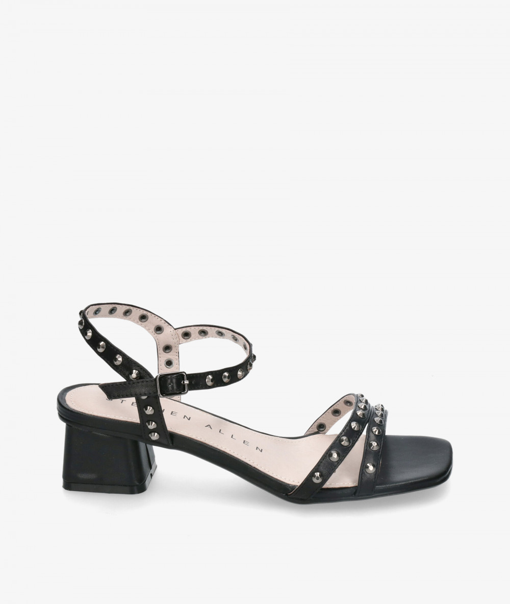 Stephen Allen Sandals  40-2141L2-3  MAHA in black
