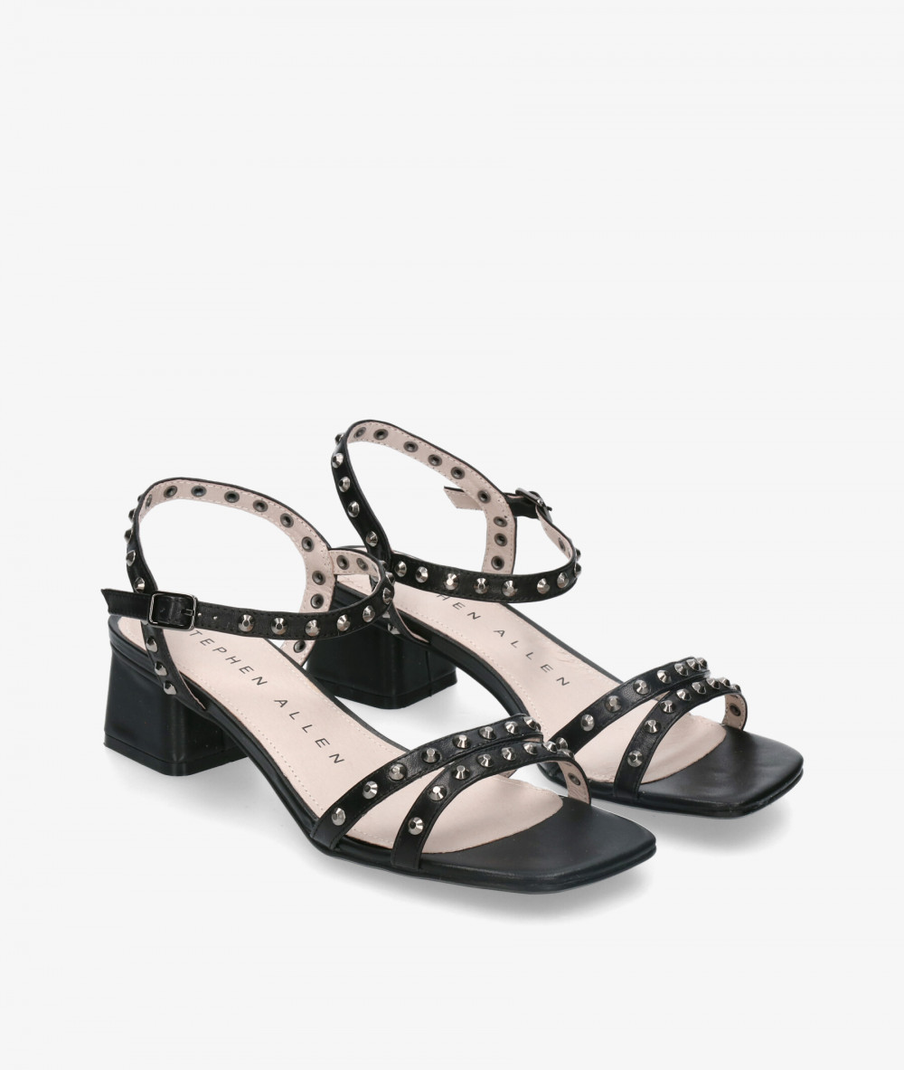 Stephen Allen Sandals  40-2141L2-3  MAHA in black