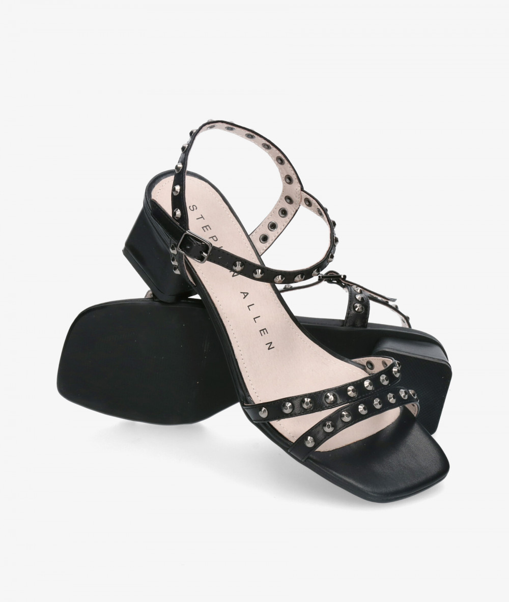 Stephen Allen Sandals  40-2141L2-3  MAHA in black