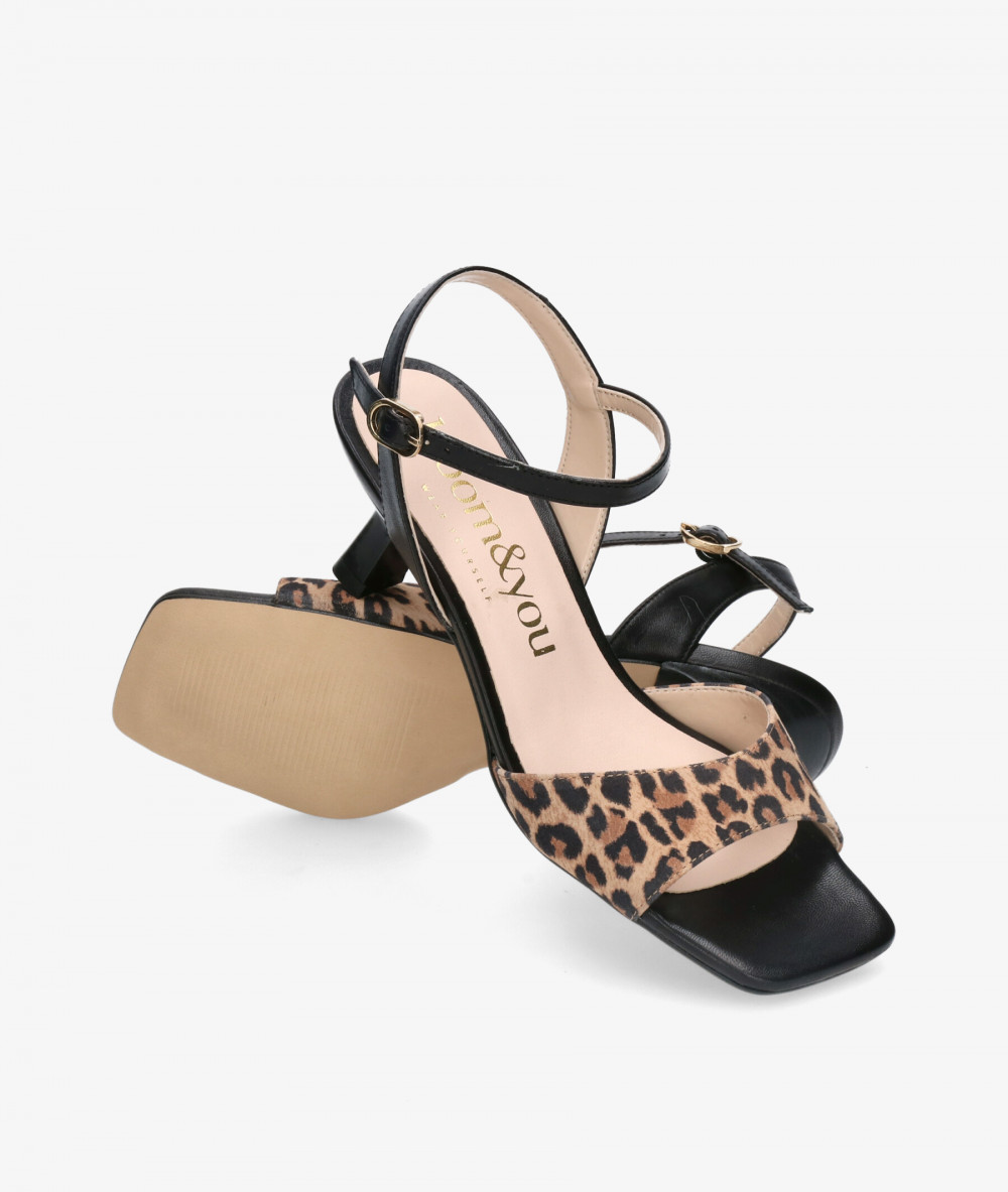 Sandalias bloom&you  MILA en leopardo  Sandalias bloom&you  MILA en leopardo