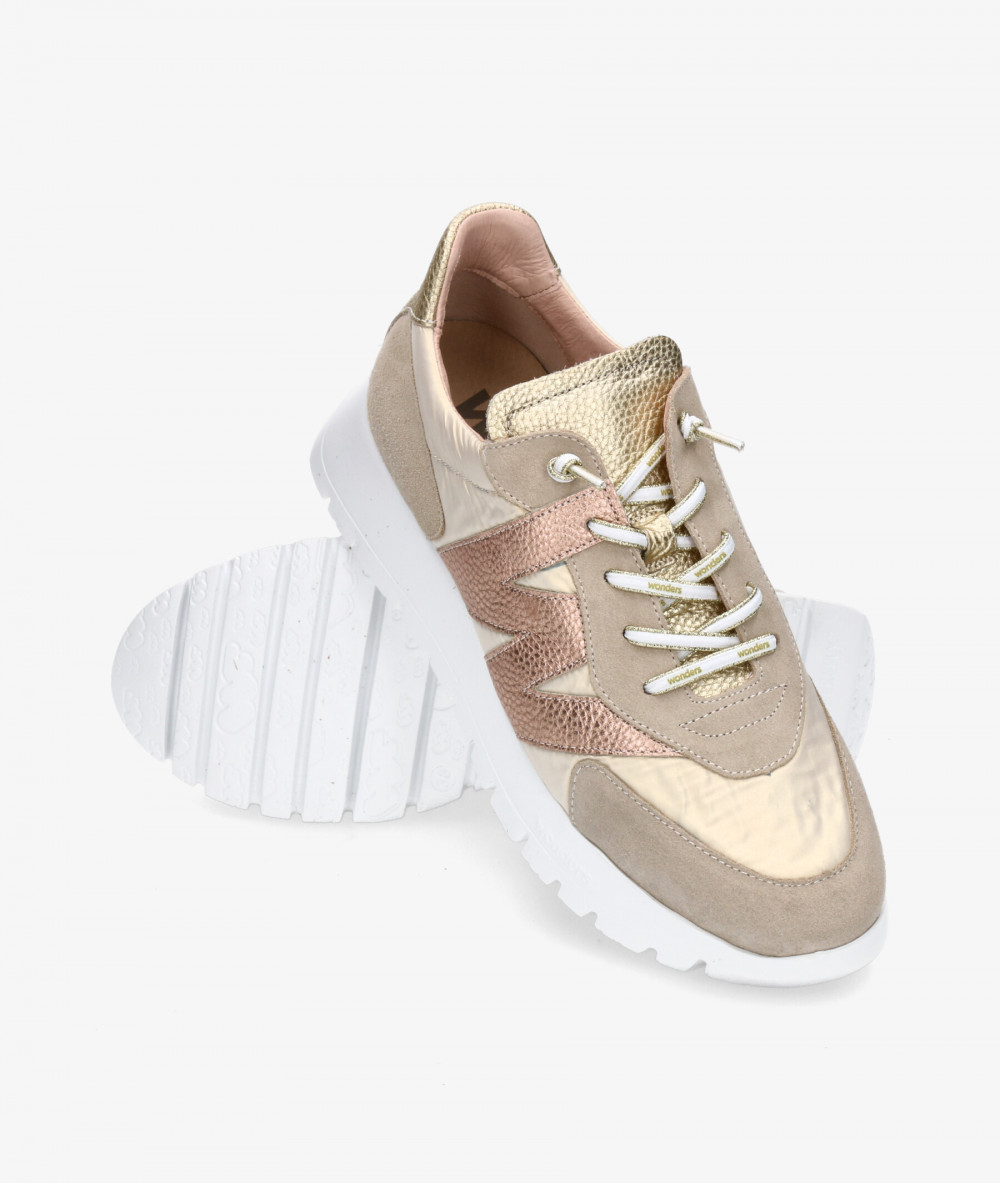 Wonders Sneakers  A-2464 in gold