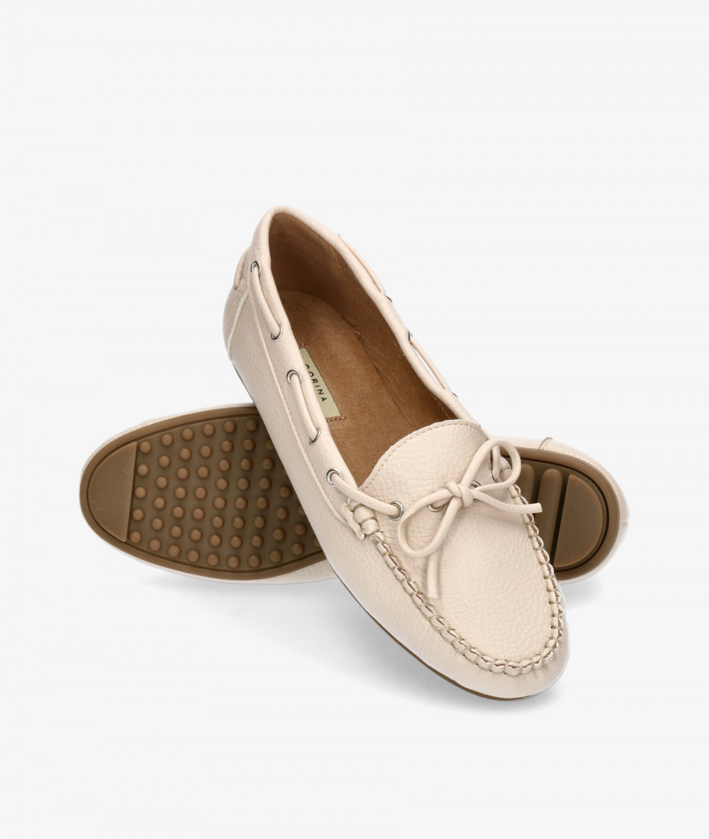 Mocasines Corina M5140 en beige