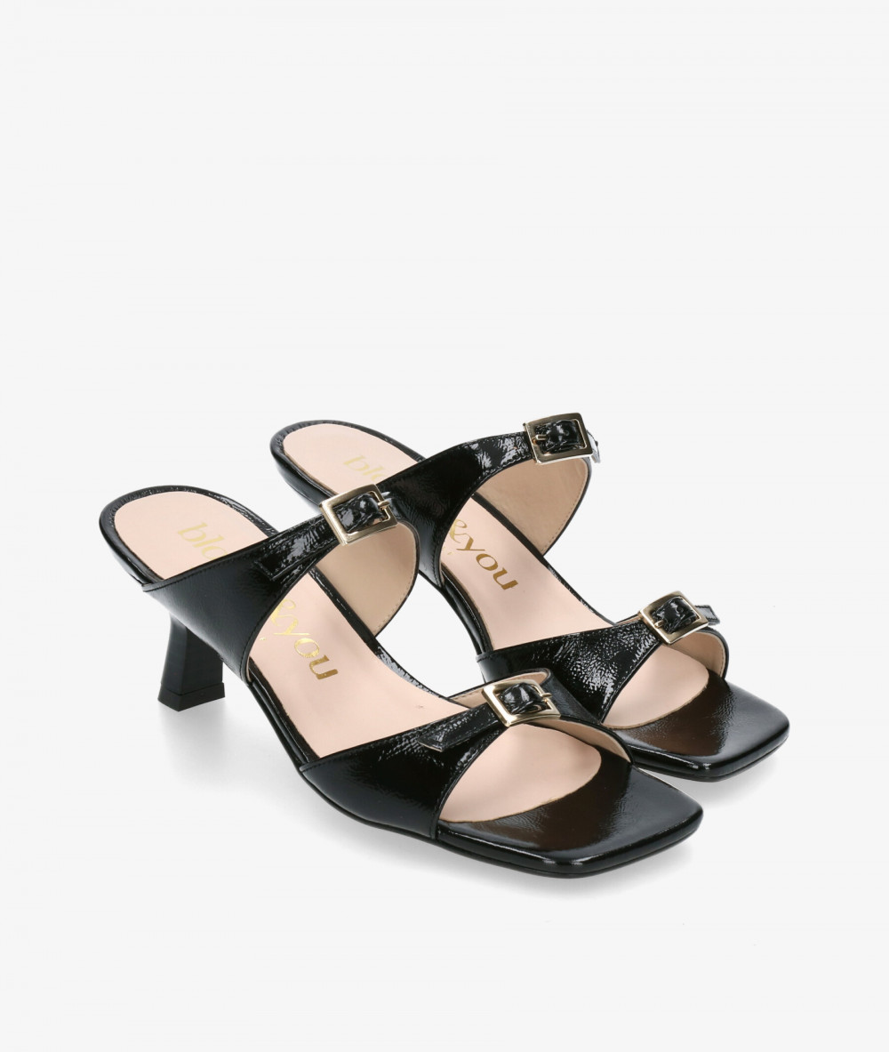 Sandalias bloom&you  SAMANTA en charol negro Sandalias bloom&you  SAMANTA en charol negro
