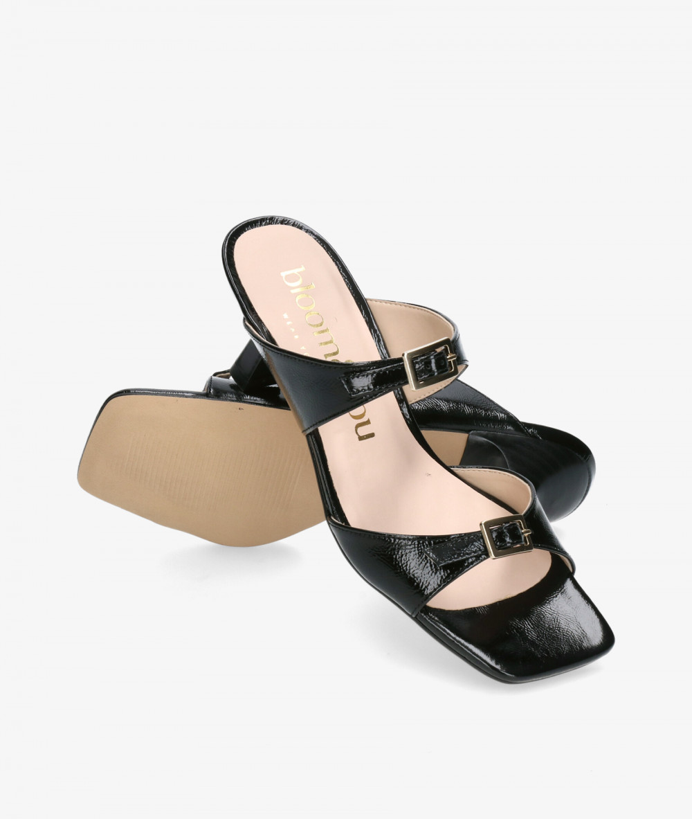 Sandalias bloom&you  SAMANTA en charol negro Sandalias bloom&you  SAMANTA en charol negro