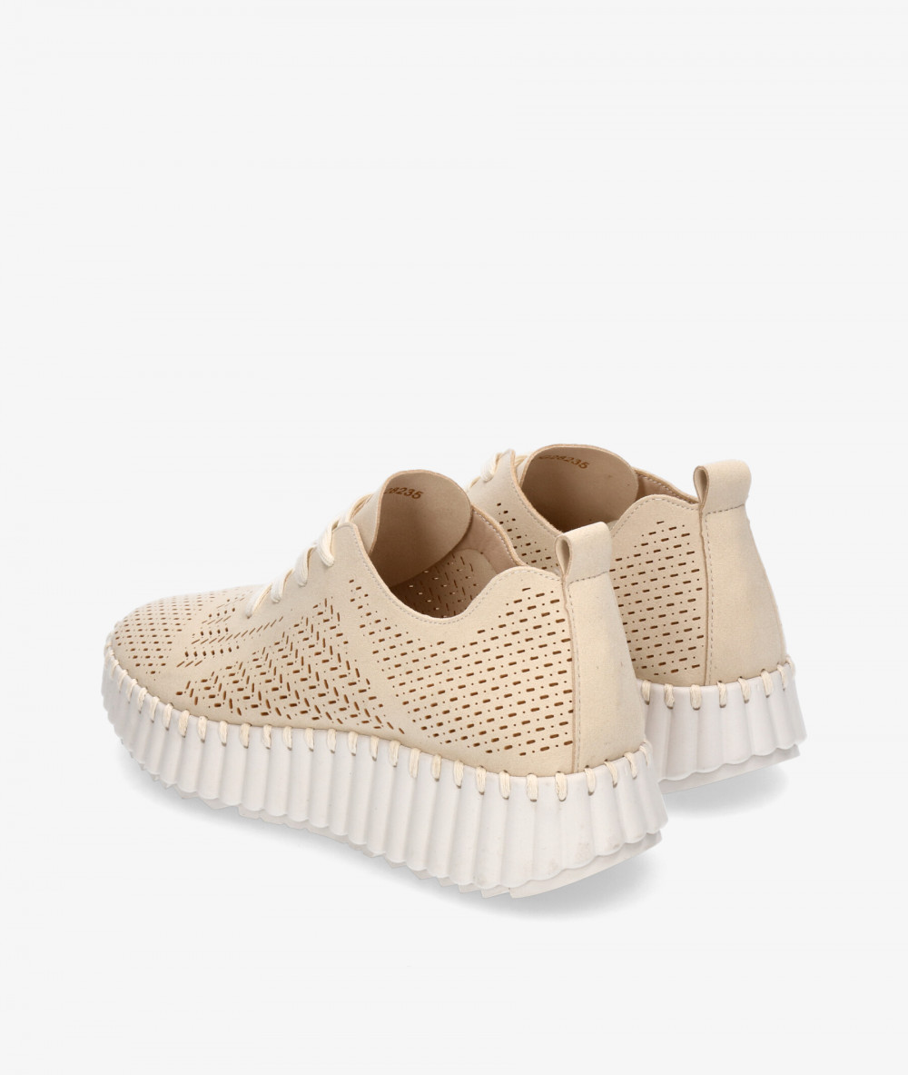Deportivos D'angela  28235 en beige Deportivos D'angela  28235 en beige