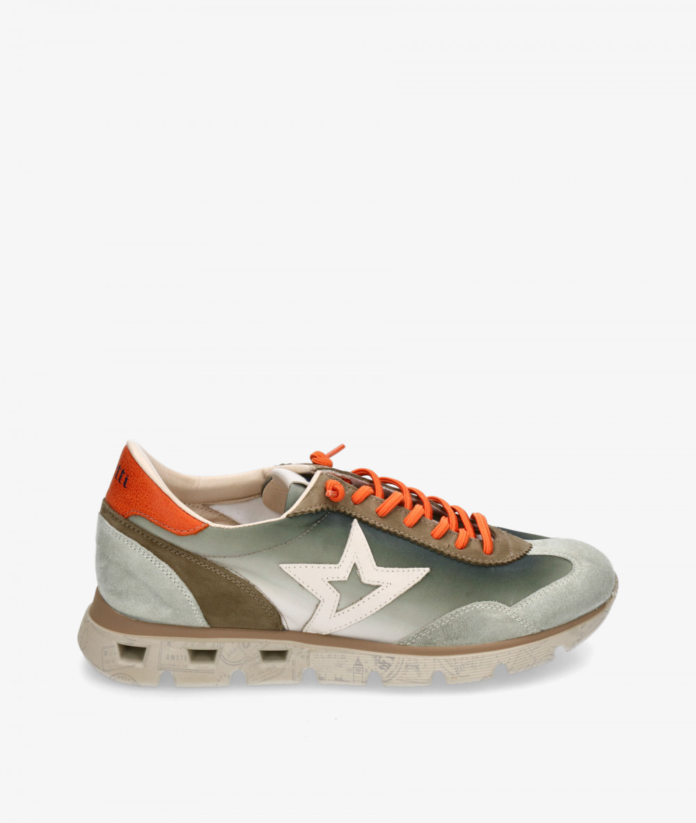 Cetti Sneakers  C-1259 in kaki