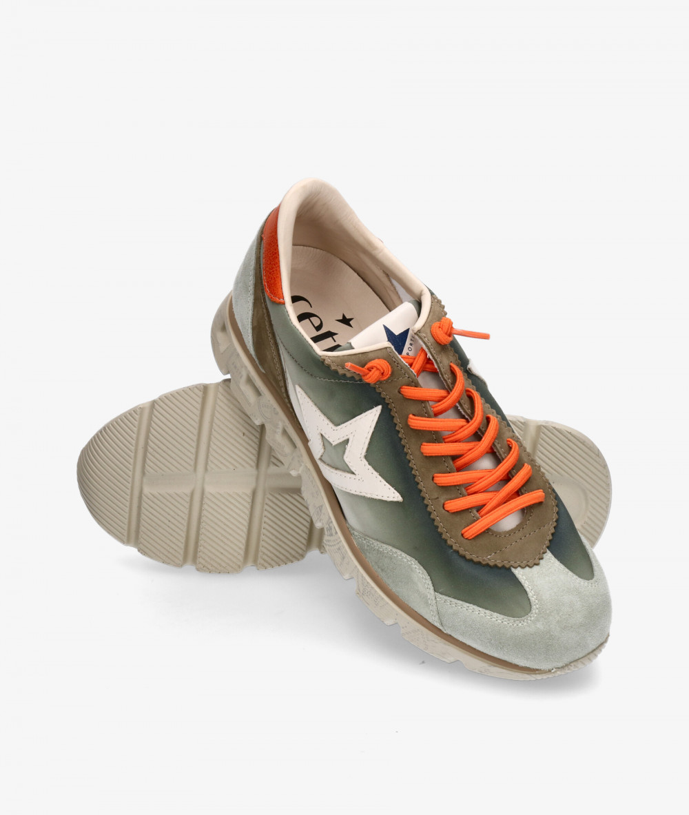 Cetti Sneakers  C-1259 in kaki