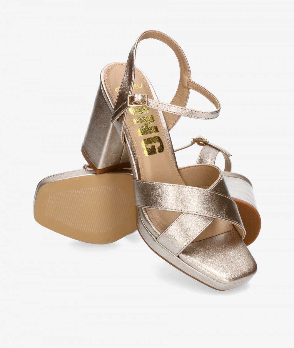 Sandalias D'angela  28286 en oro Sandalias D'angela  28286 en oro