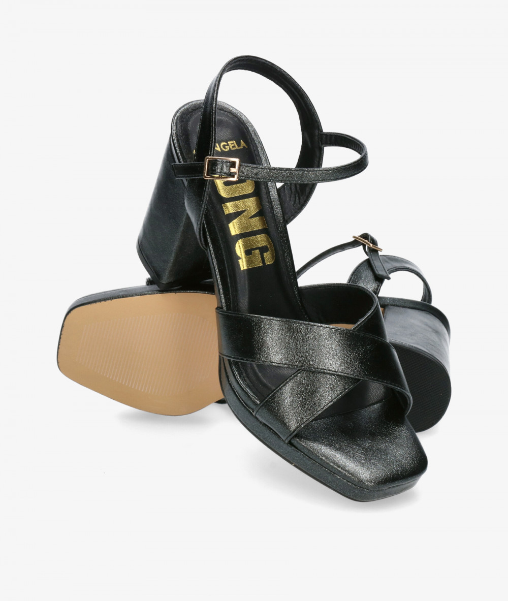 Sandalias D'angela  28286 en negro Sandalias D'angela  28286 en negro