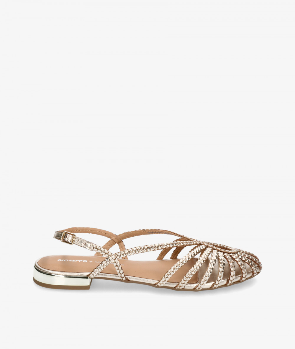 Gioseppo Dress low heel shoes HINGHAM in gold Gioseppo Dress low heel shoes HINGHAM in gold