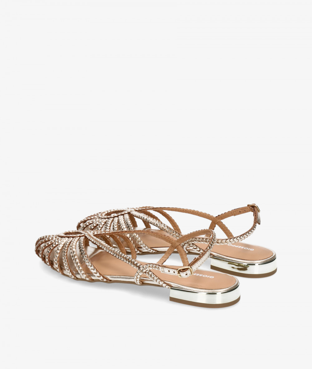 Gioseppo Dress low heel shoes HINGHAM in gold Gioseppo Dress low heel shoes HINGHAM in gold