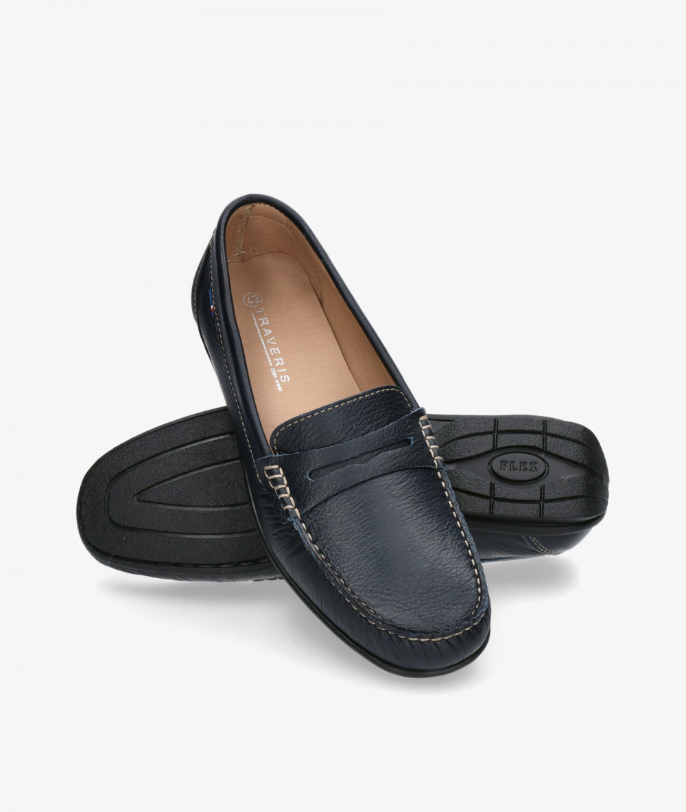 Mocasines Traveris 39084 en azul marino Mocasines Traveris 39084 en azul marino
