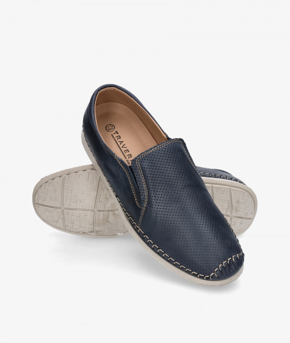 Zapatos casual Traveris 43073 en azul marino Zapatos casual Traveris 43073 en azul marino